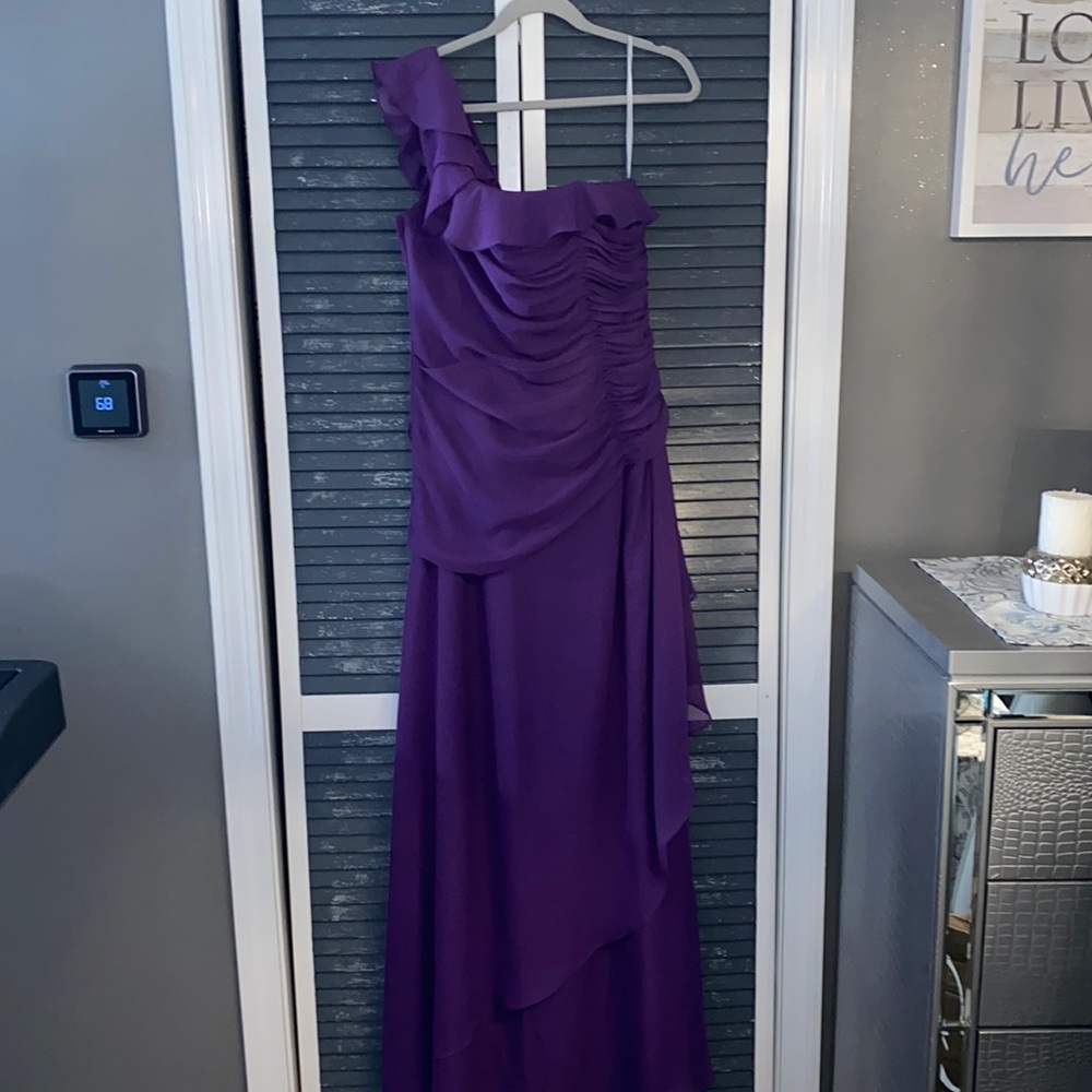 Jordan one shoulder Formal gown
